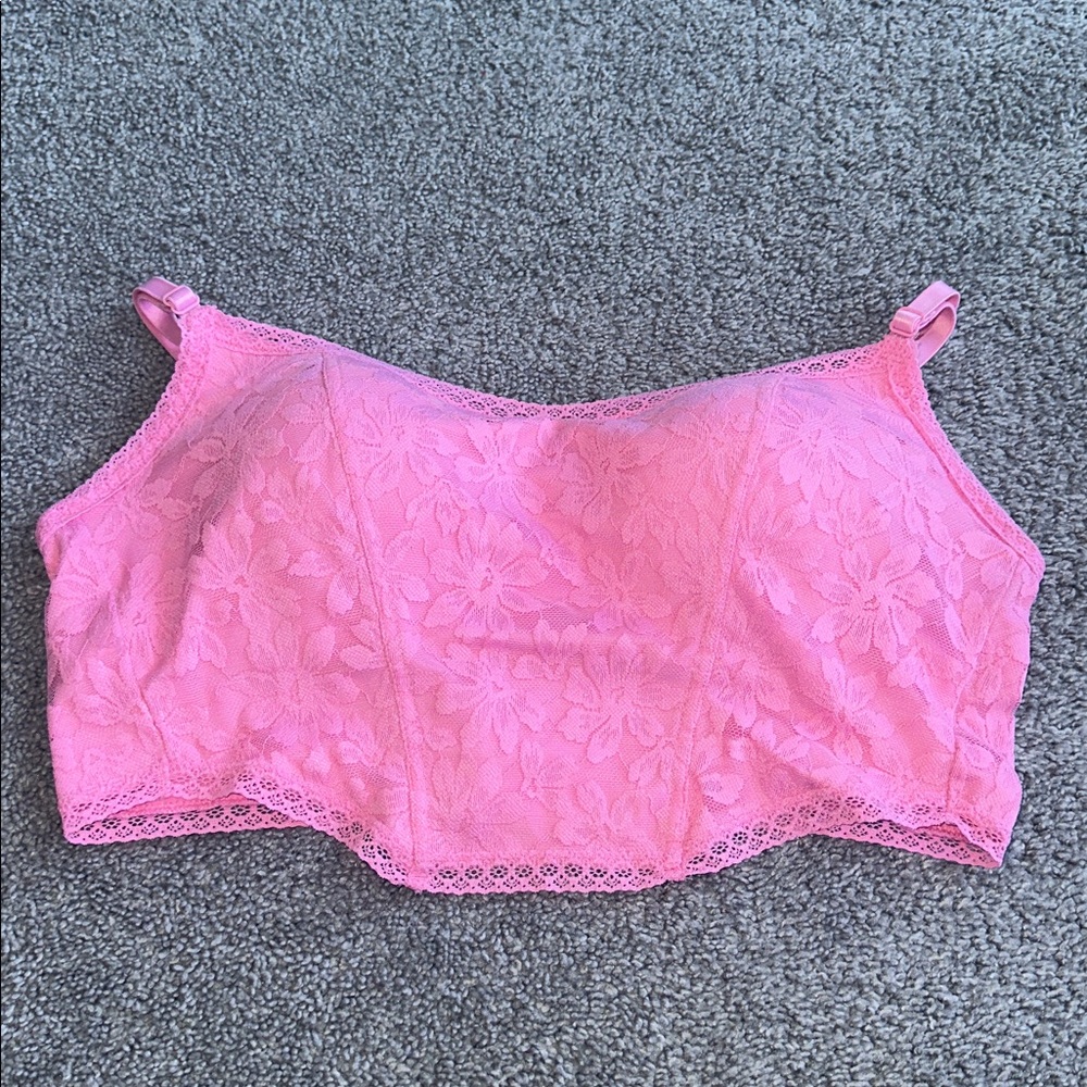 PINK Victoria's Secret Pink Mesh Bralette